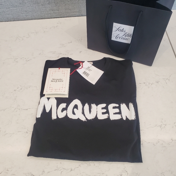 Alexander McQueen T-Shirt 100% Authentic - Picture 4 of 9